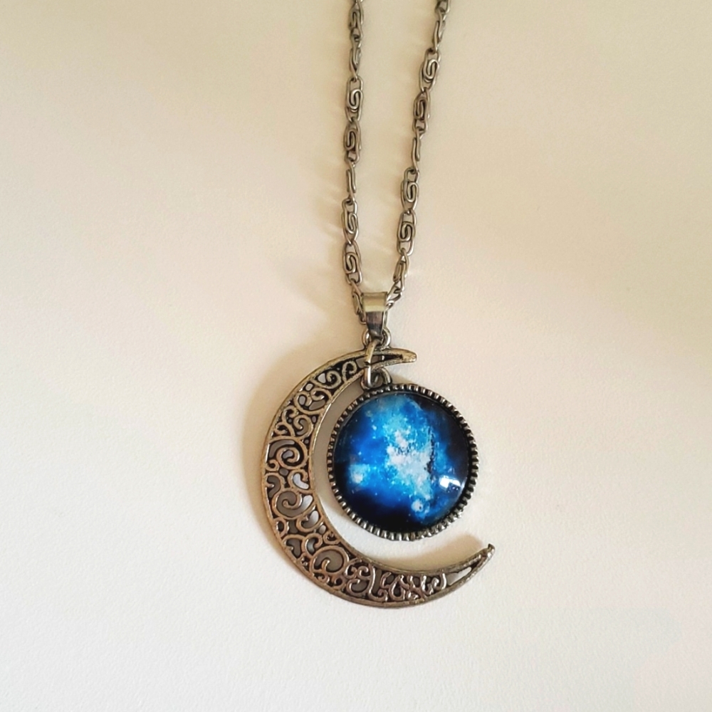Celestial bohemian necklace